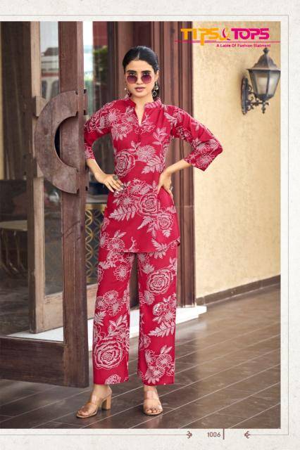 Tips & tops fashion beats vol 14 coord set Wholesale Kurti suppliers online